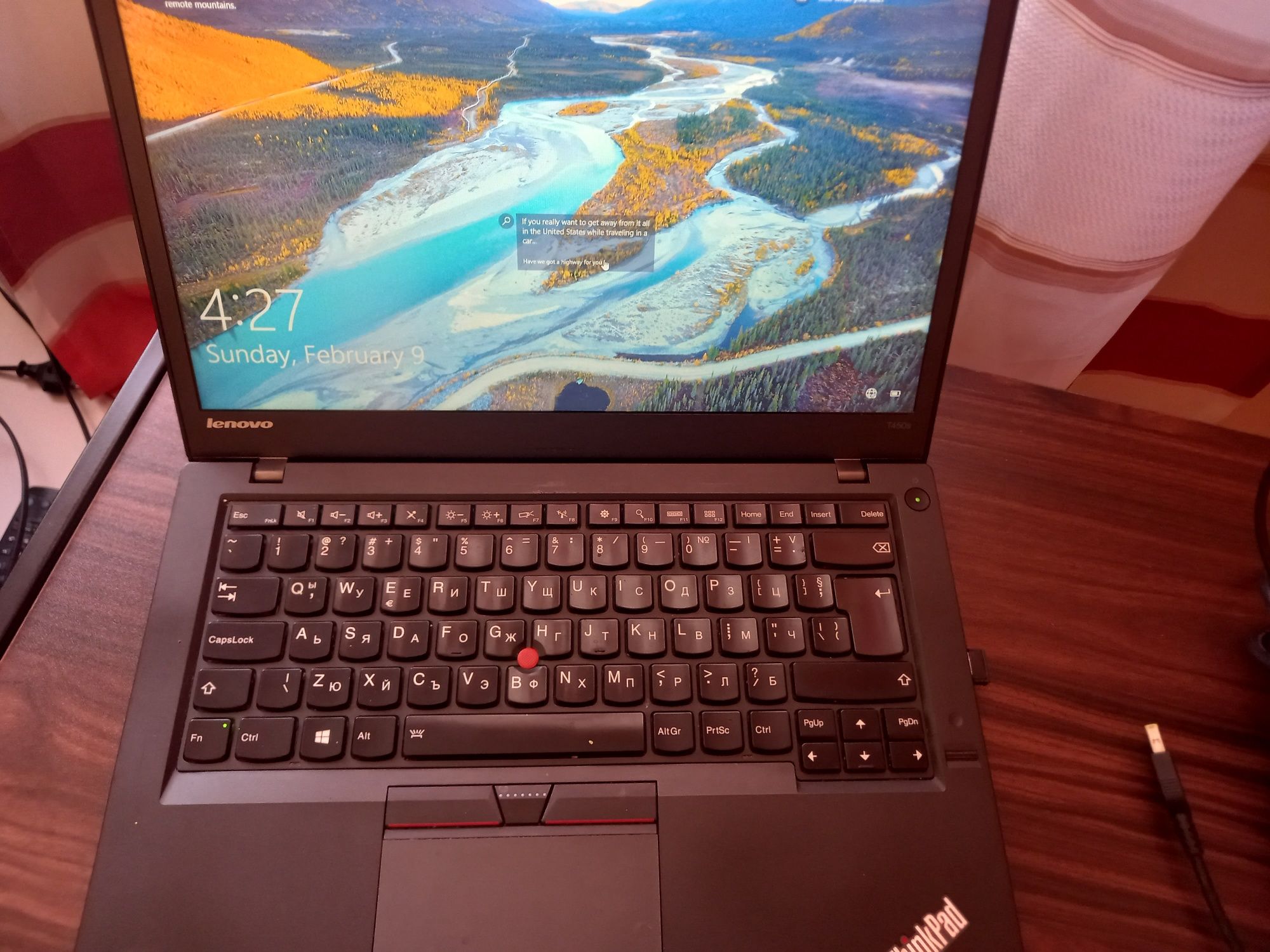 Laptop Lenovo ThinkPad T450 i5-5300U CPU 199лв.