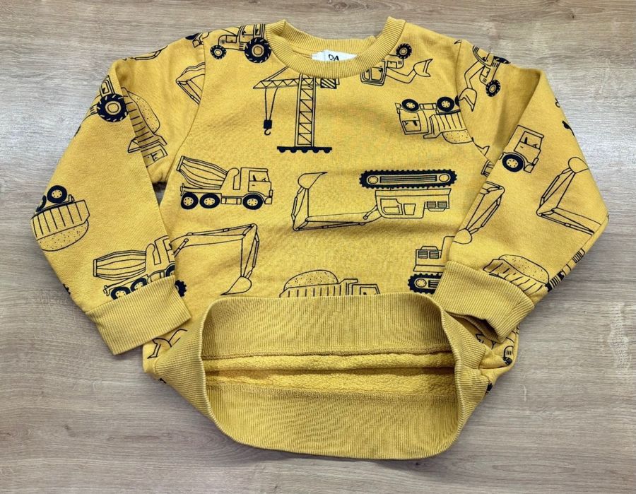 Set bluza + pantaloni molton, marimea 110