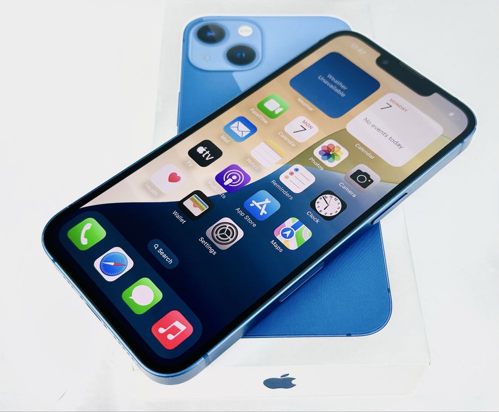 Apple iPhone 13 mini 128GB Blue 100% Батерия! Гаранция!