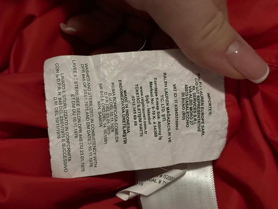 Geaca Polo Ralph Lauren originala