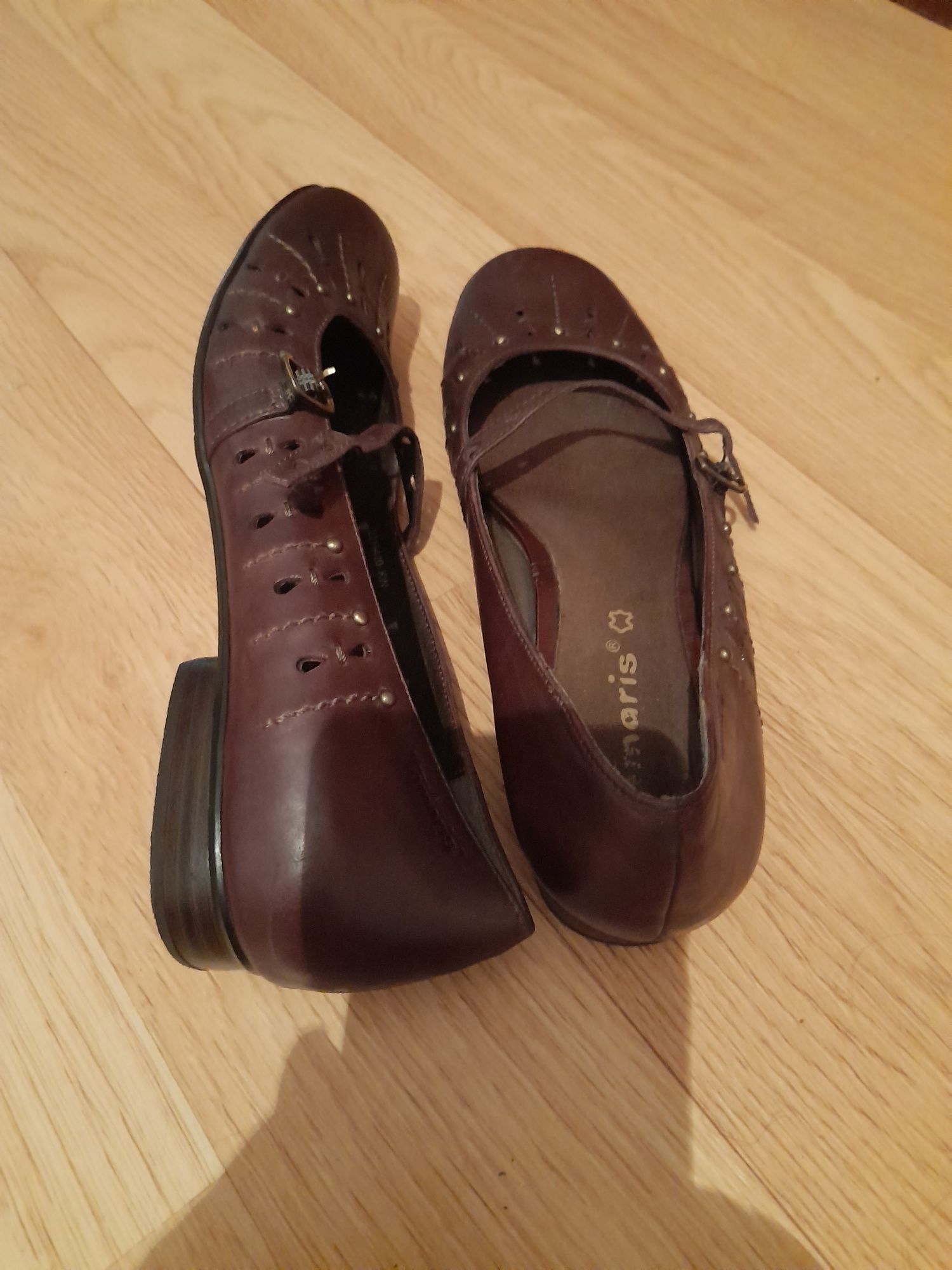 Pantofi piele naturala