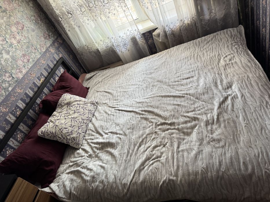 Кровать двухспальная лофт