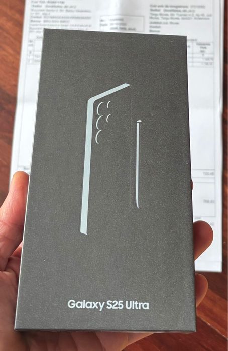 Samsung Galaxy S25 Ultra 1 Tb Titanium Black,nou, acte,6700 ron Emag