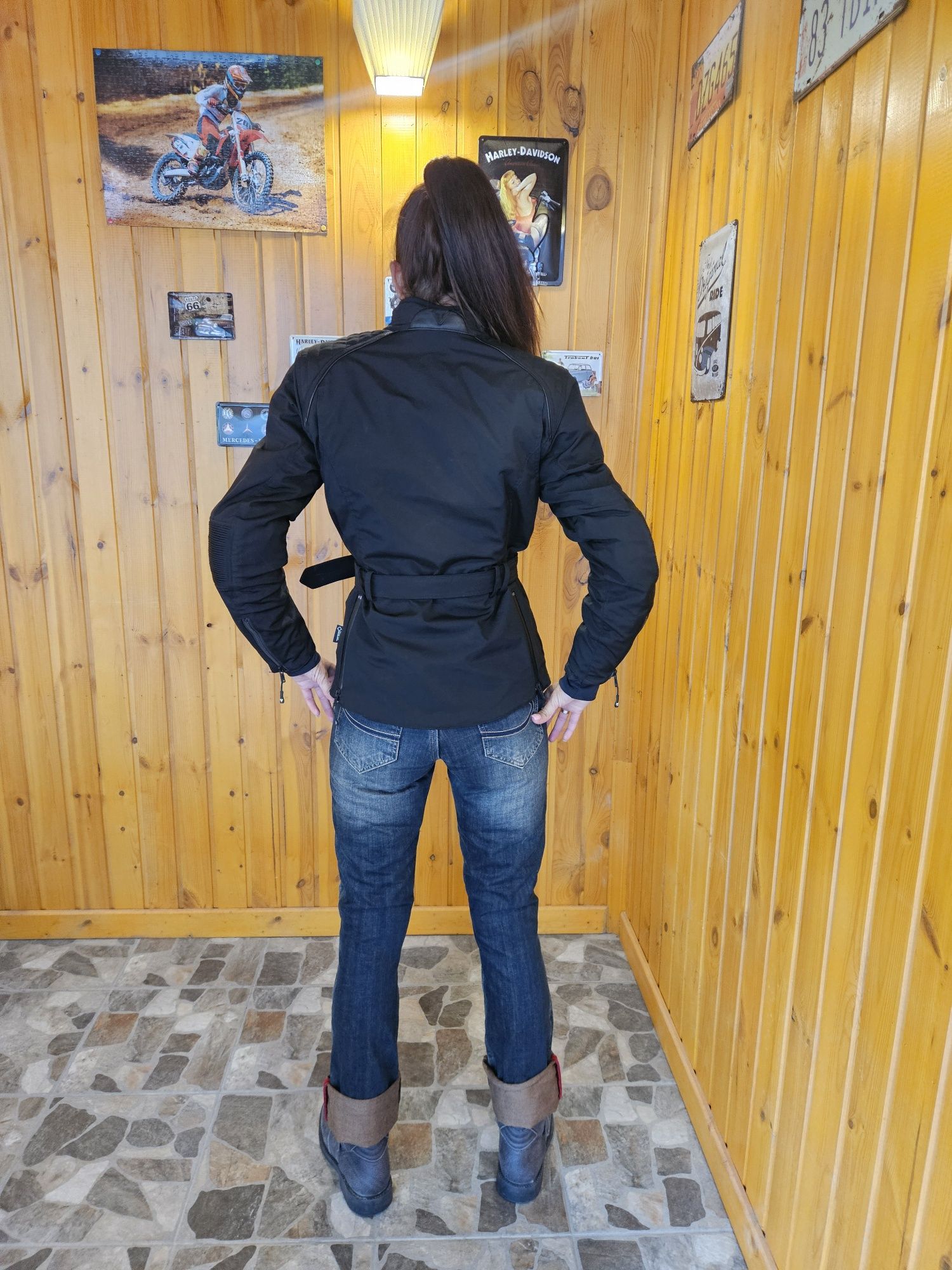 НОВО  дамско текстилно яке TRIUMPH размери XS,S