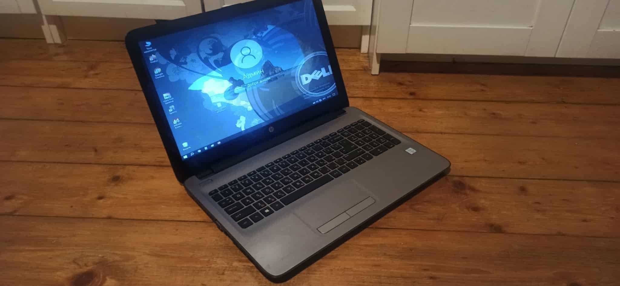 Лаптоп Hp, отличен, НОВО SSD с гаранция, i5- 5200u ,батерия 3 часа