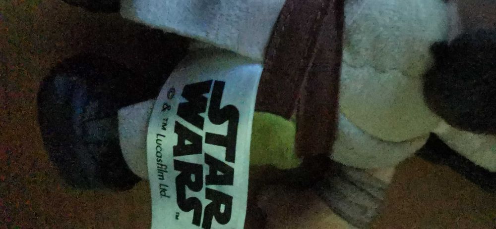 lampa ambientala si jucarie de plus star wars