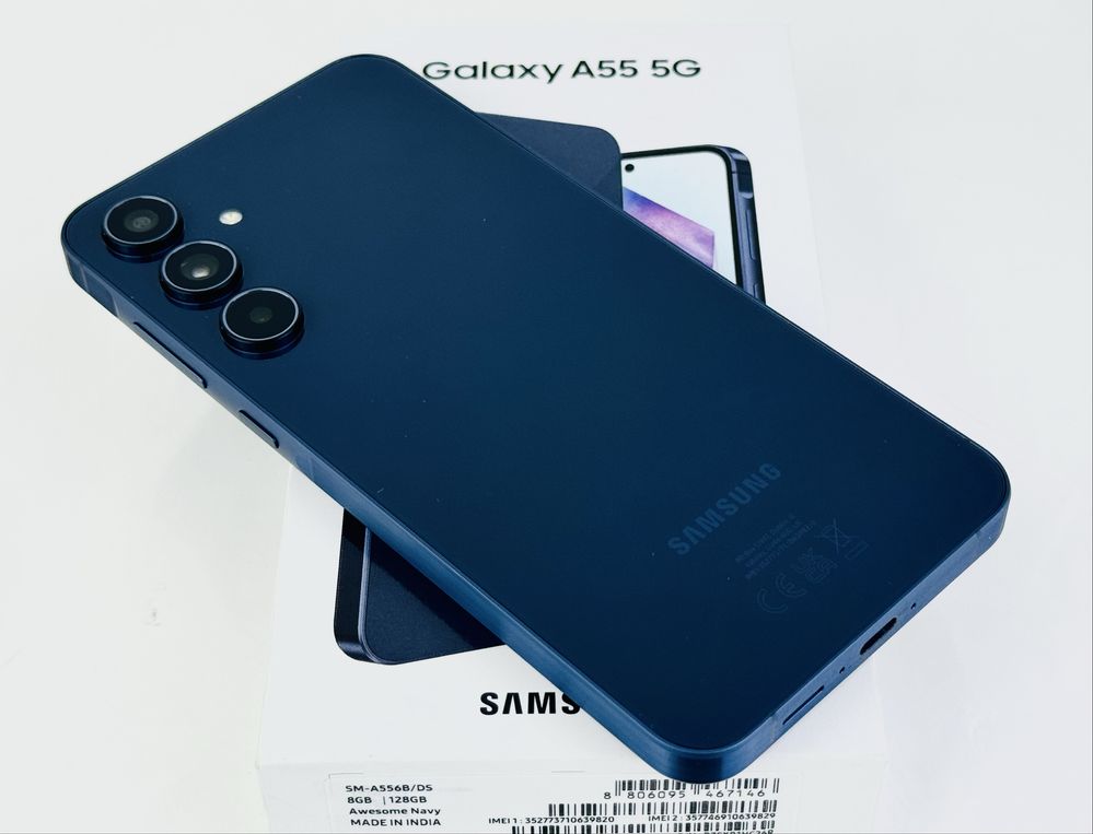 Samsung Galaxy A55 5G 128GB 8RAM Navi Перфектен! Гаранция