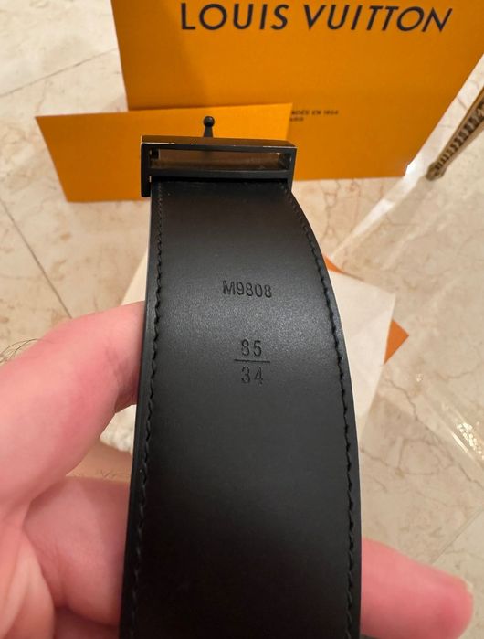 Curea originala Louis Vuitton LV Damier