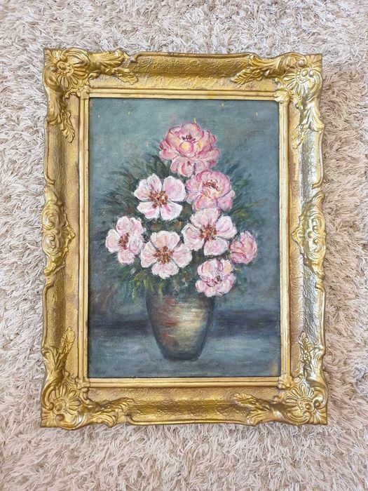 Tablou Flori in vaza 1