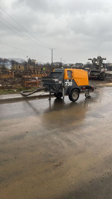 Inchiriez pompa staționara pt beton Putzmeister