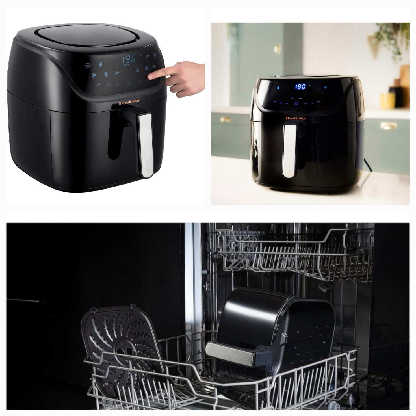 Еър Фрайър Russell Hobbs Satisfry XXL 10 функции,8л,1400w