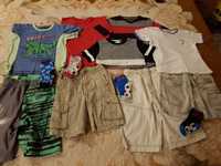 Lot haine băieți,6-8 ani, ieftine,vară:pantaloni 3 sferturi,tricouri