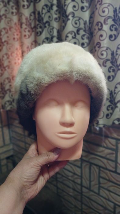 Г самарканд норковые шапки и шаль из норки в идеальном состоянии в иде