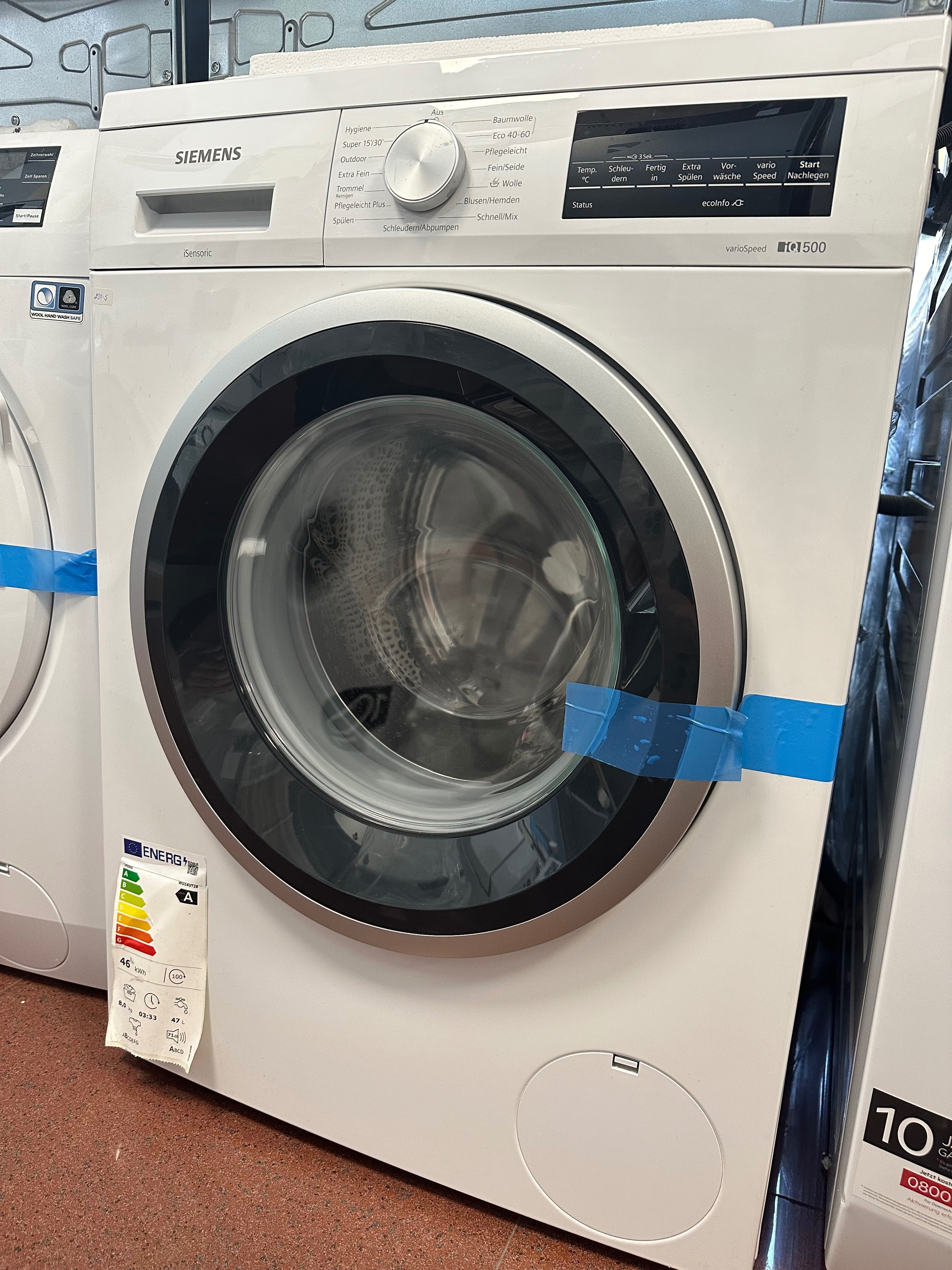 Пералня SIEMENS iQ500 WU14UT28, 8 кг.