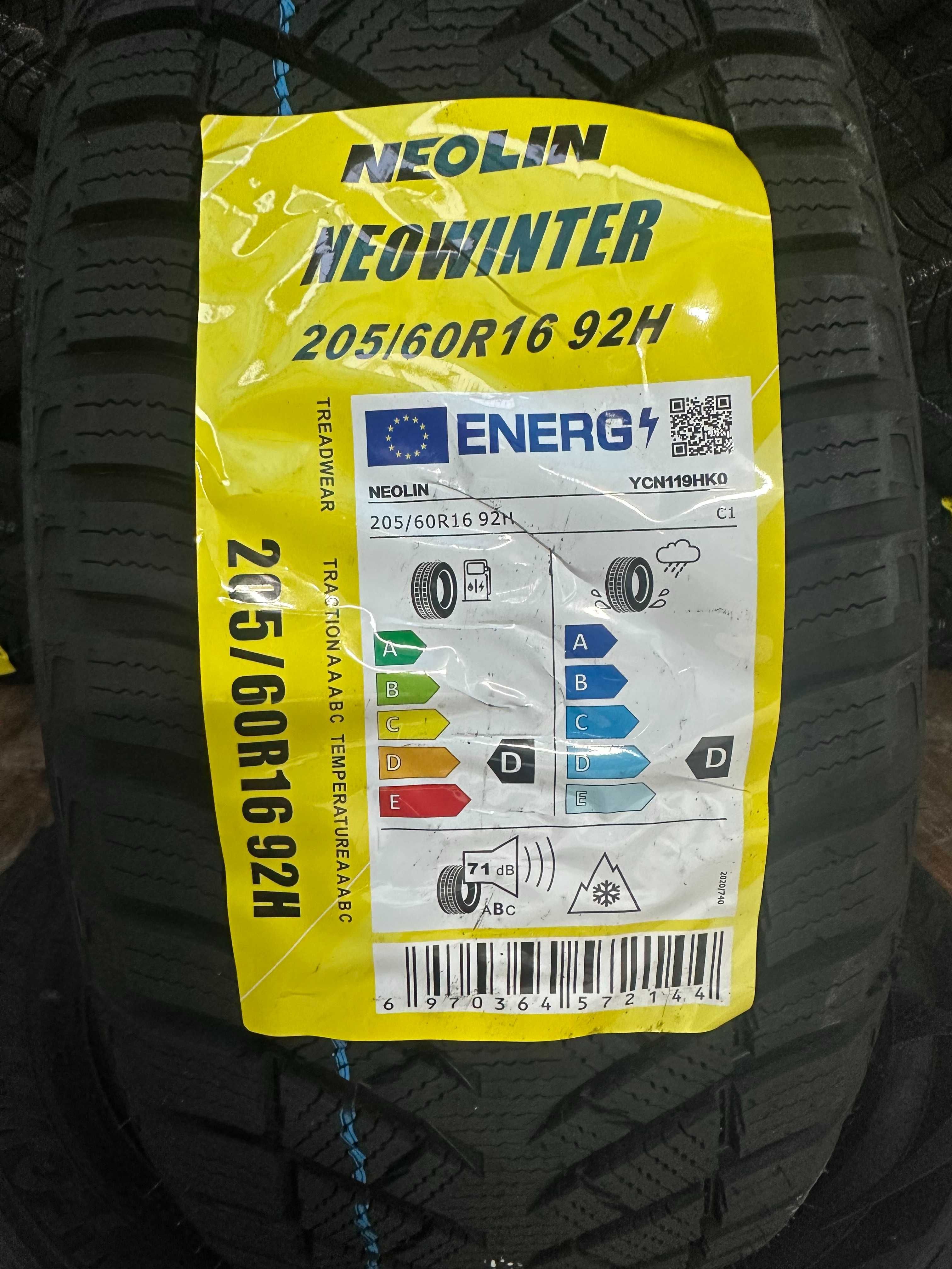 Нови зимни гуми NEOLIN NeoWinter 205/60R16 92H НОВ DOT