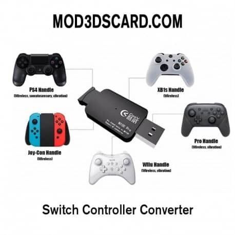 Адаптер N100 Coov 8 Bit do Xbox One PS4 Геймпад на Нинтендо Switch