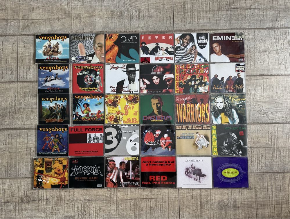 Pachet 5 - 60 maxi singles (MCD) muzica Eurodance anii 90