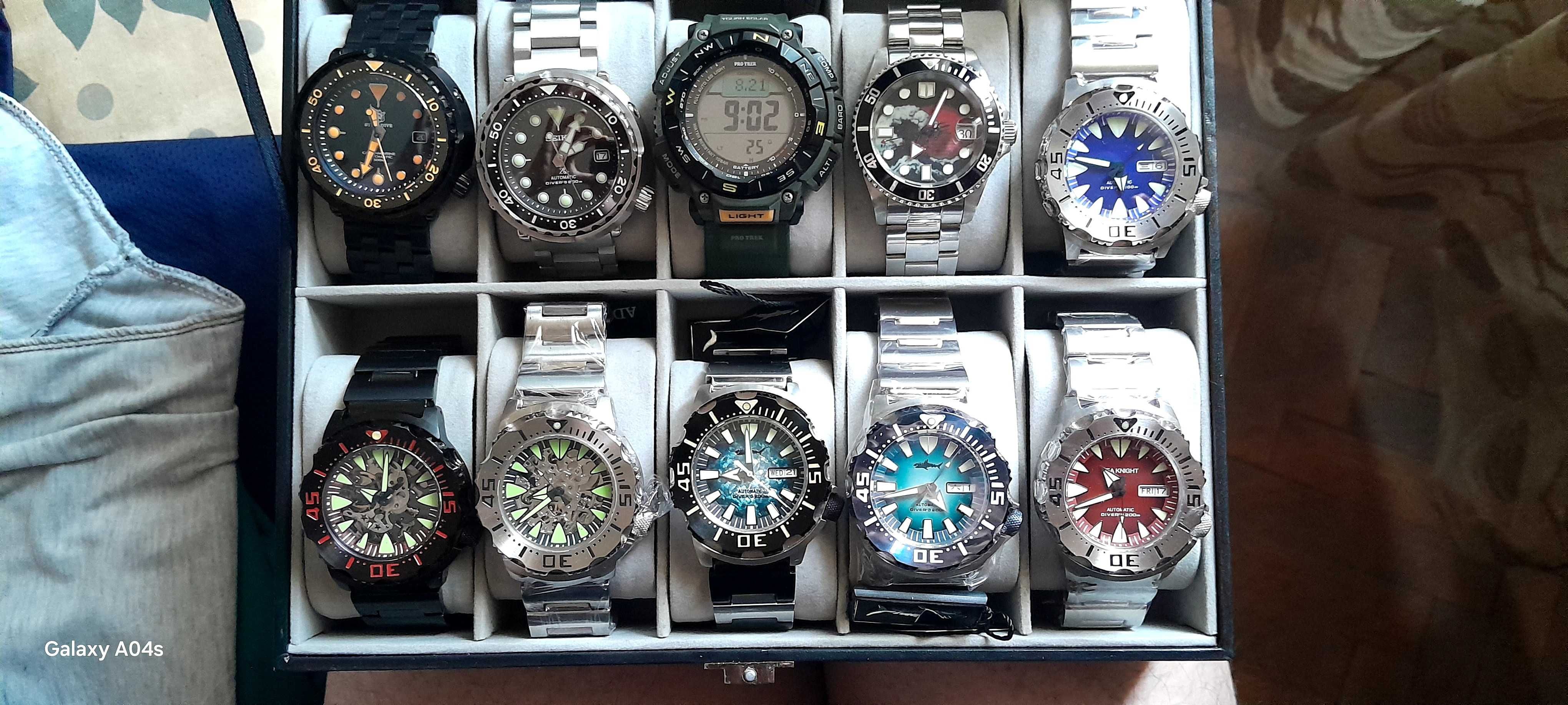 Seiko Monster Tuna Invicta Casio Pro trek Automatic Mod.