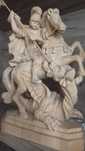 Statuete din lemn masiv sculptate manual