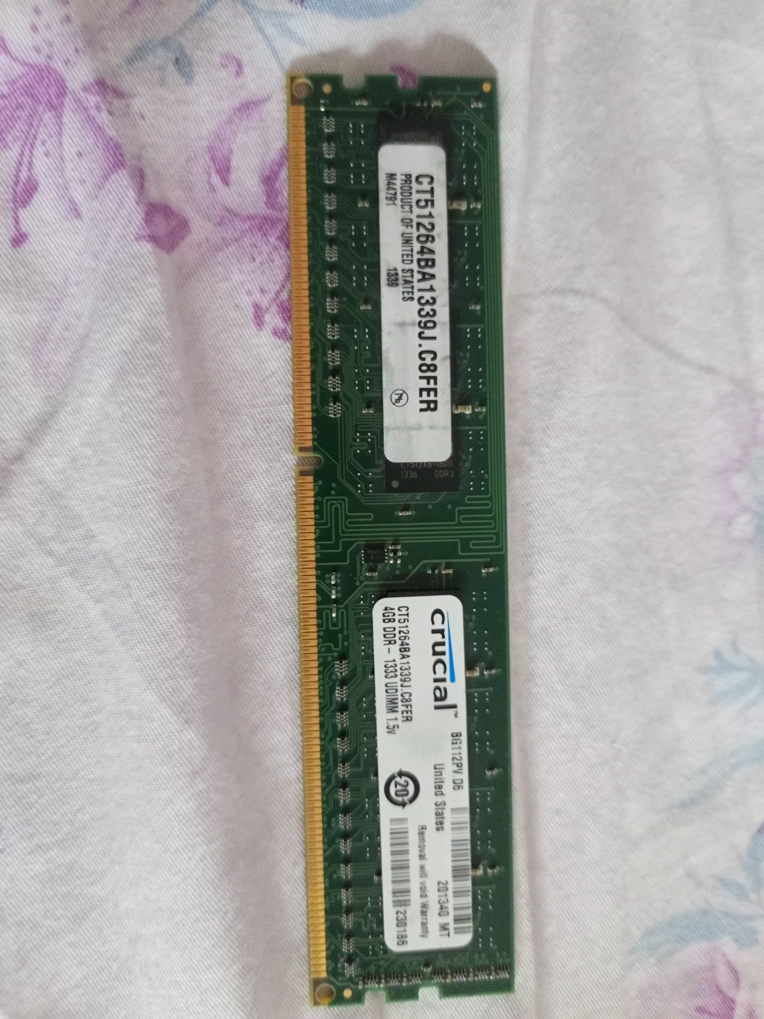 Оперативная память ddr 3 4gb