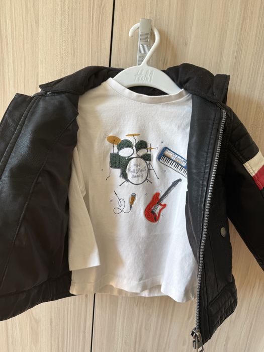 Детски якета (кожено и дънково) и сака 92 р-р