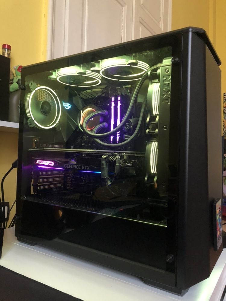 Vând PC Ultra Gaming/Workstation RTX 2070 Ryzen 7 3800x