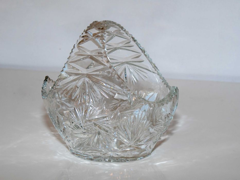 Fructiera cristal 22x20x16 cm, 2kg