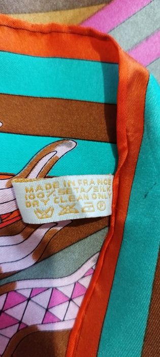 Esarfa patrata Les Sangle de Phoebus multicolora