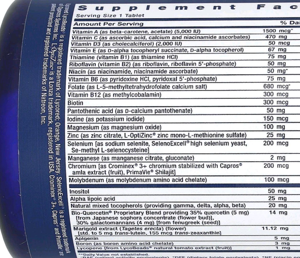 ДОСТАВКИ НЕТ Life Extension one per day , two per day MADE IN USA