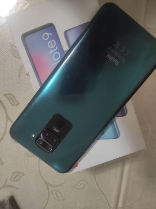 Redmi note 9 yashil rang 64gb hotira