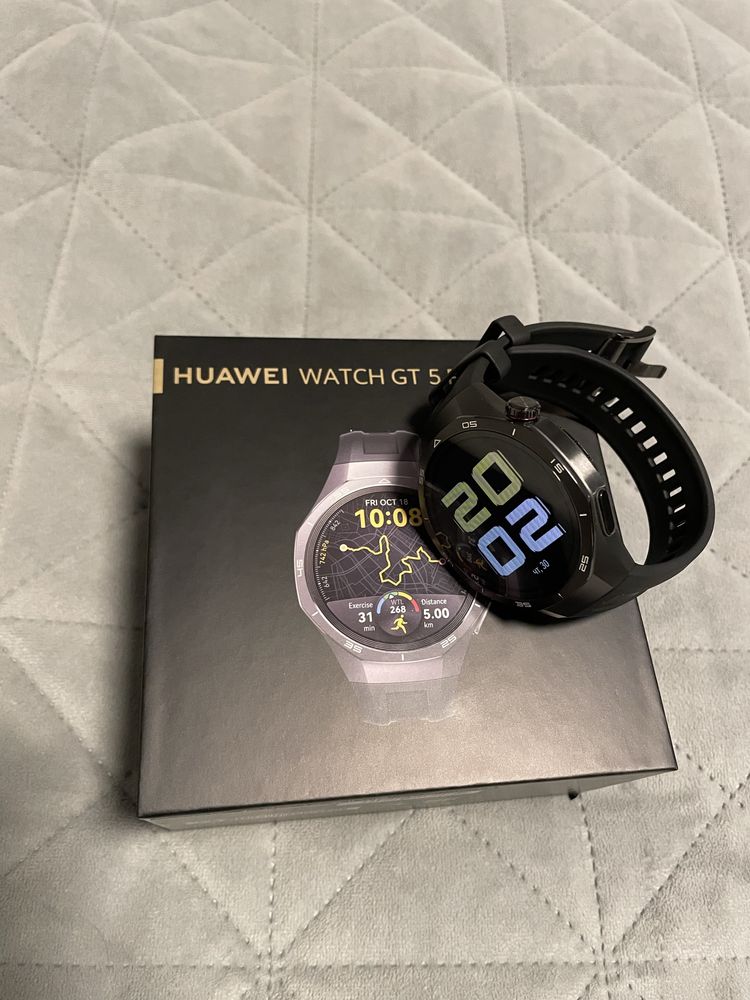 Смарт часовник HUAWEI WATCH GT 5 Pro BLACK