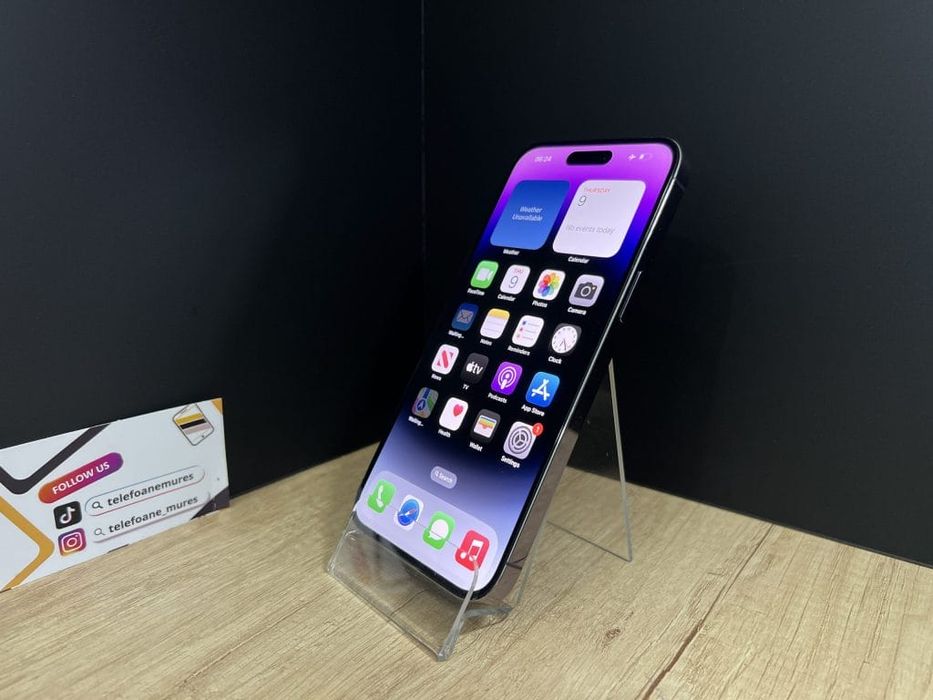 iPhone 14 Pro Max 128Gb Deep Purple 3 ani garanție, Telefoane Mures