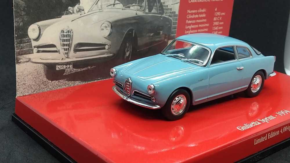 Macheta Alfa Romeo Giulietta Sprint 1954 Minichamps 1:43