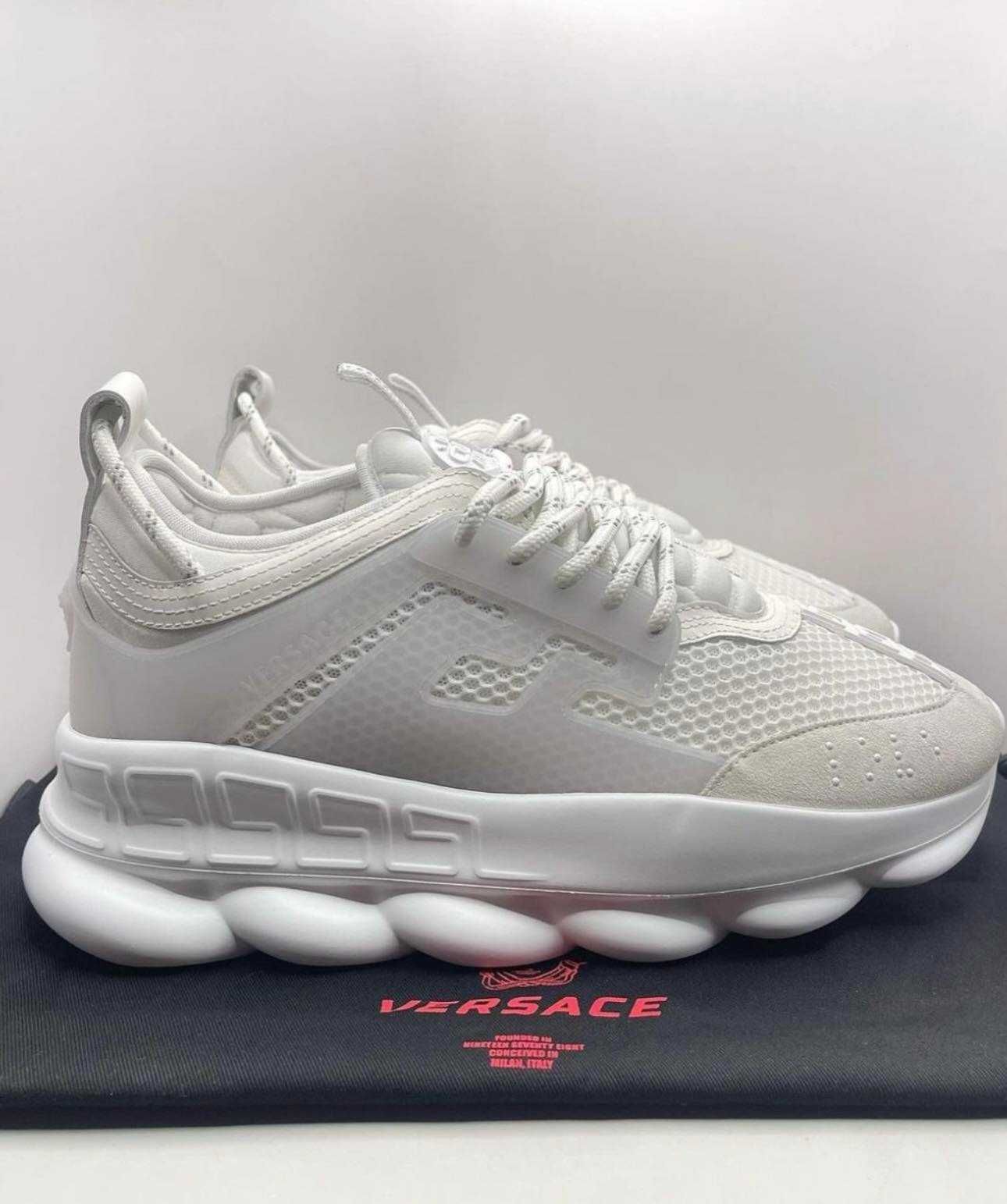 Adidasi Versace White Edition
