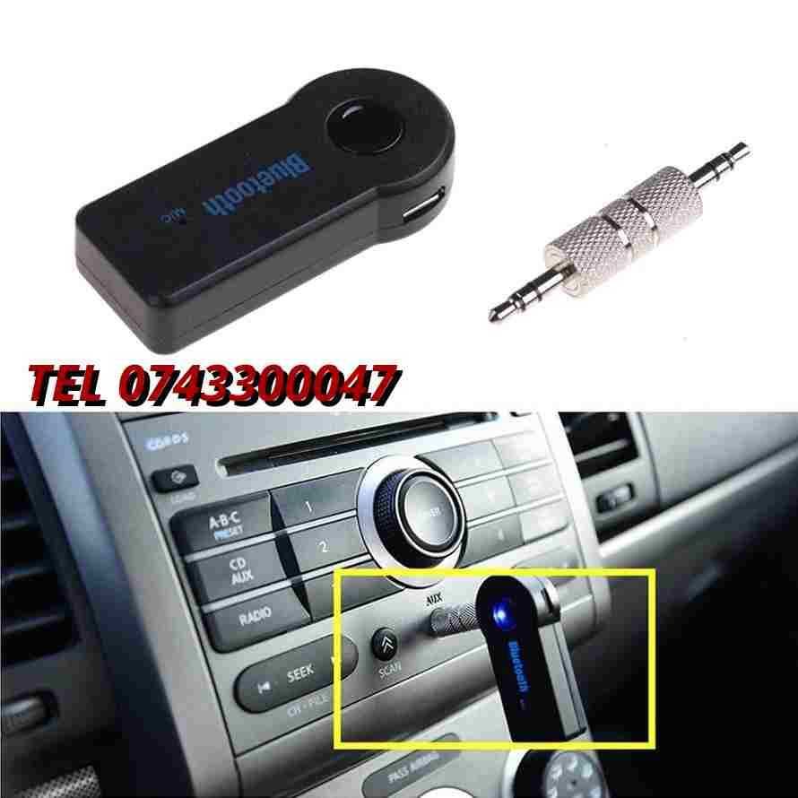 Superoferta Adaptor  Audio Compatibil Bluetooth Pentru Masina Aux Str