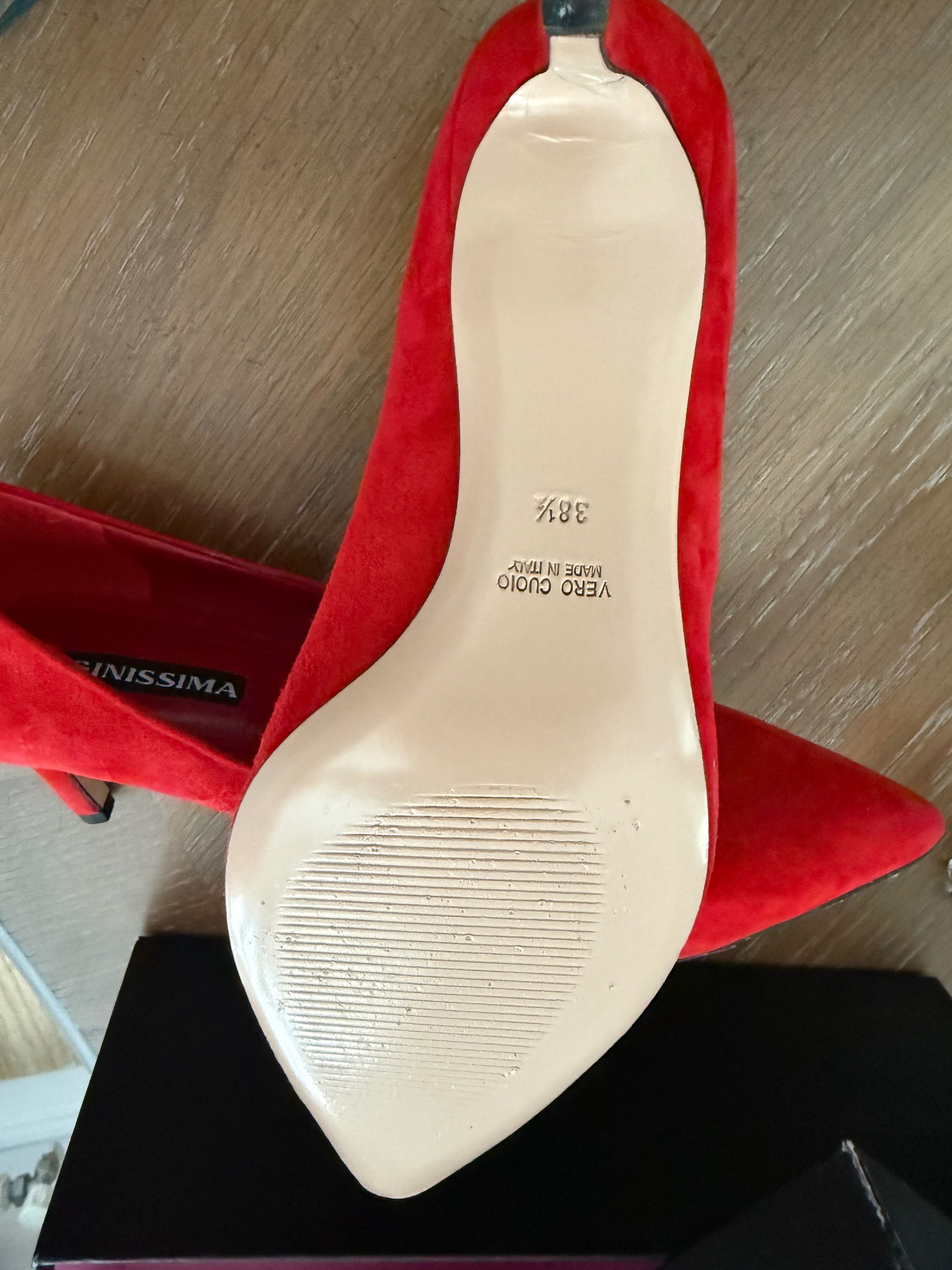 Pantofi din piele ,Ginissima marimea 38 1/2