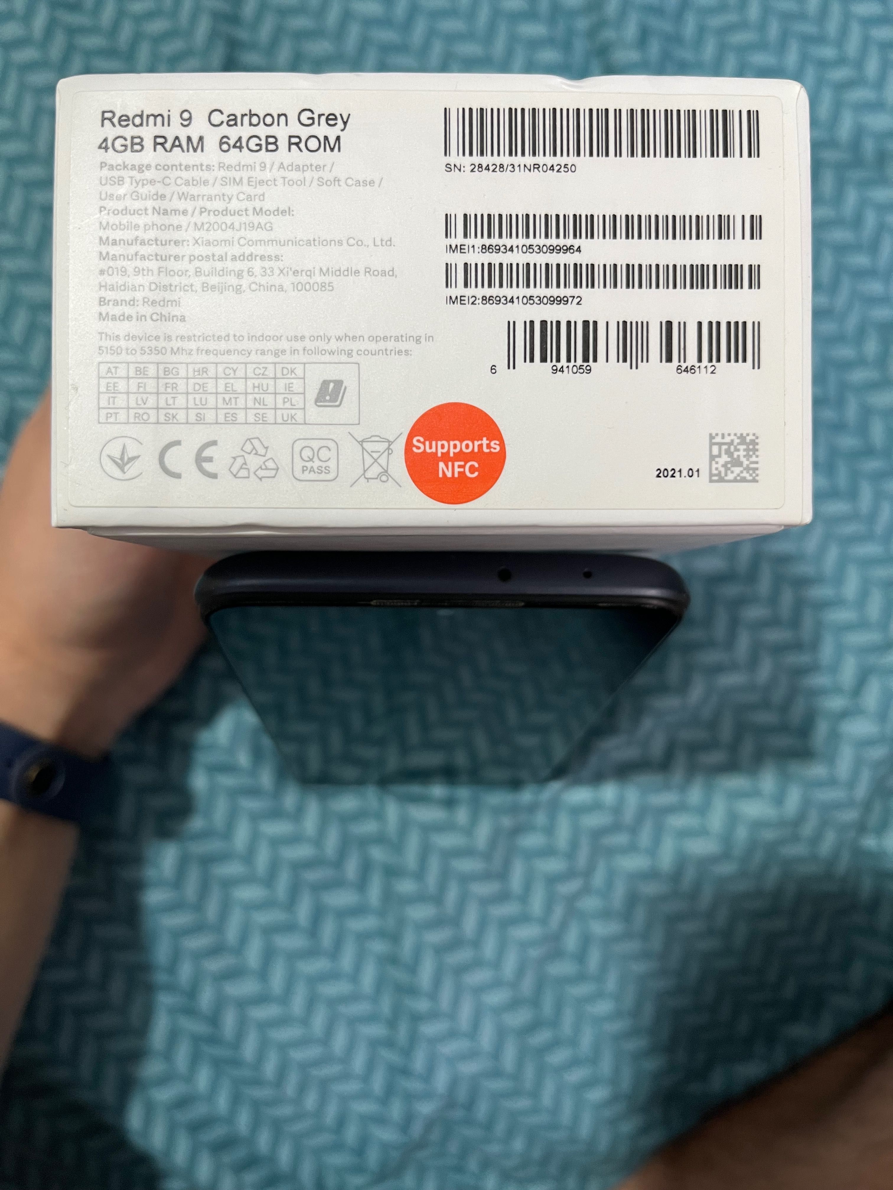 Vand Xiaomi Redmi 9