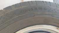 Jante si anvelope Master, movano, 215/65 R16 C, Continental