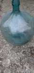 Balon sticla 50 l, stativ lemn, ghivece/masti flori, lazi lemn