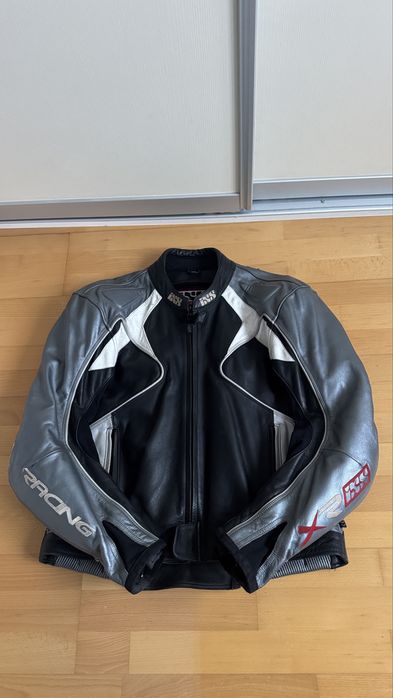 Geaca moto IXS full protectii XL 58 piele speed touring racing