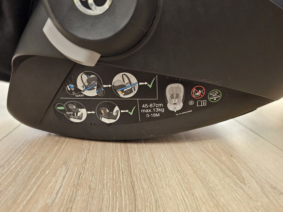 Scoica auto Cybex cloud Z I-size , pozitie de somn aproape orizontala