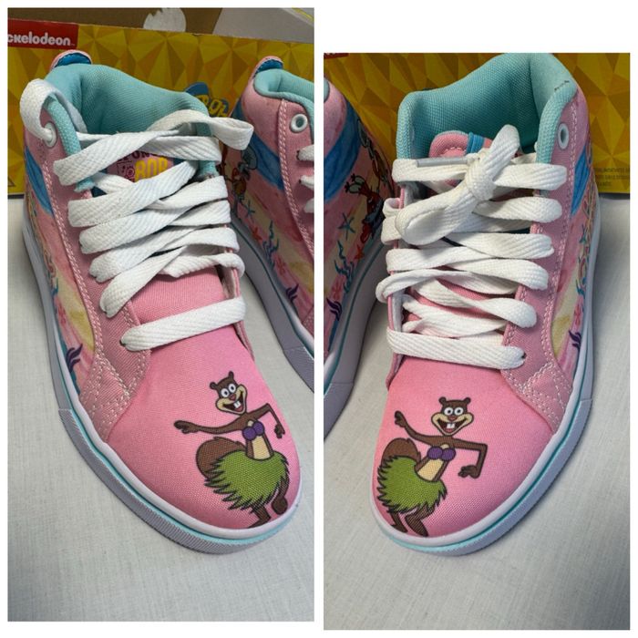 Pantofi sport cu roti Heelys - SpongeBob marimea 34