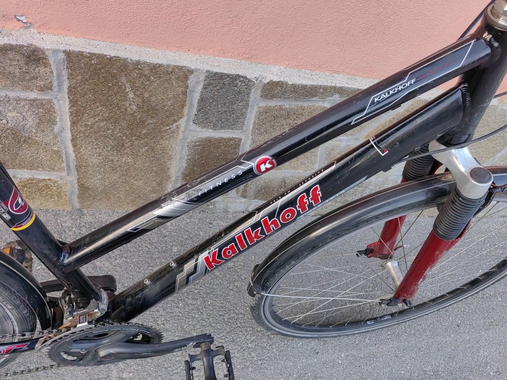 28" Kalkhoff Fitness XL размер градски дамски алуминиев велосипед