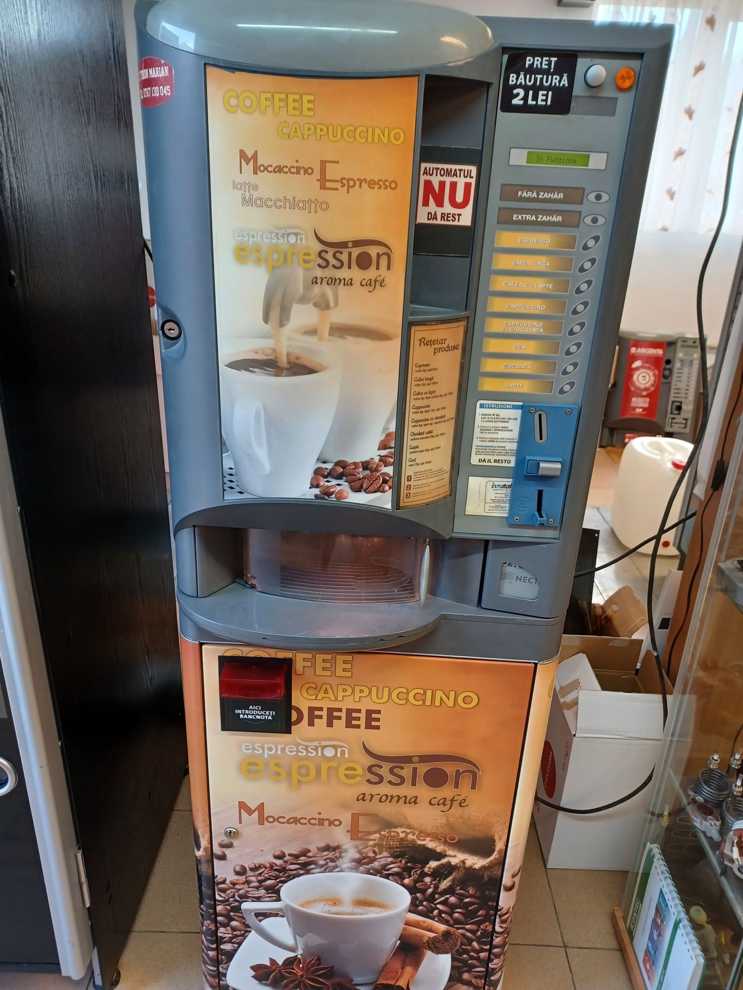 Automate cafea brio 250( aparat cafea) revizionate!