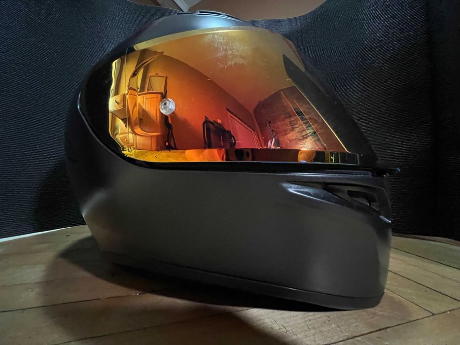 Мото каска AGV K1 черен мат размер S