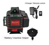 Nivela laser 4DDD, 16 linii, Profi ecran color, digital, Bluetooth