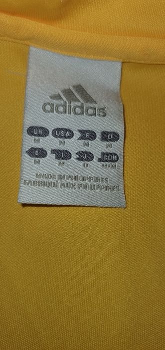 Tricou sport Adidas ClimaLite culoare galben marime S-M