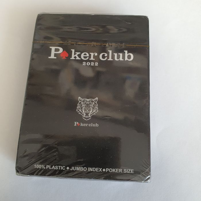 Carti de joc 100 % plastic Texas Holdem, Poker Size Rosu