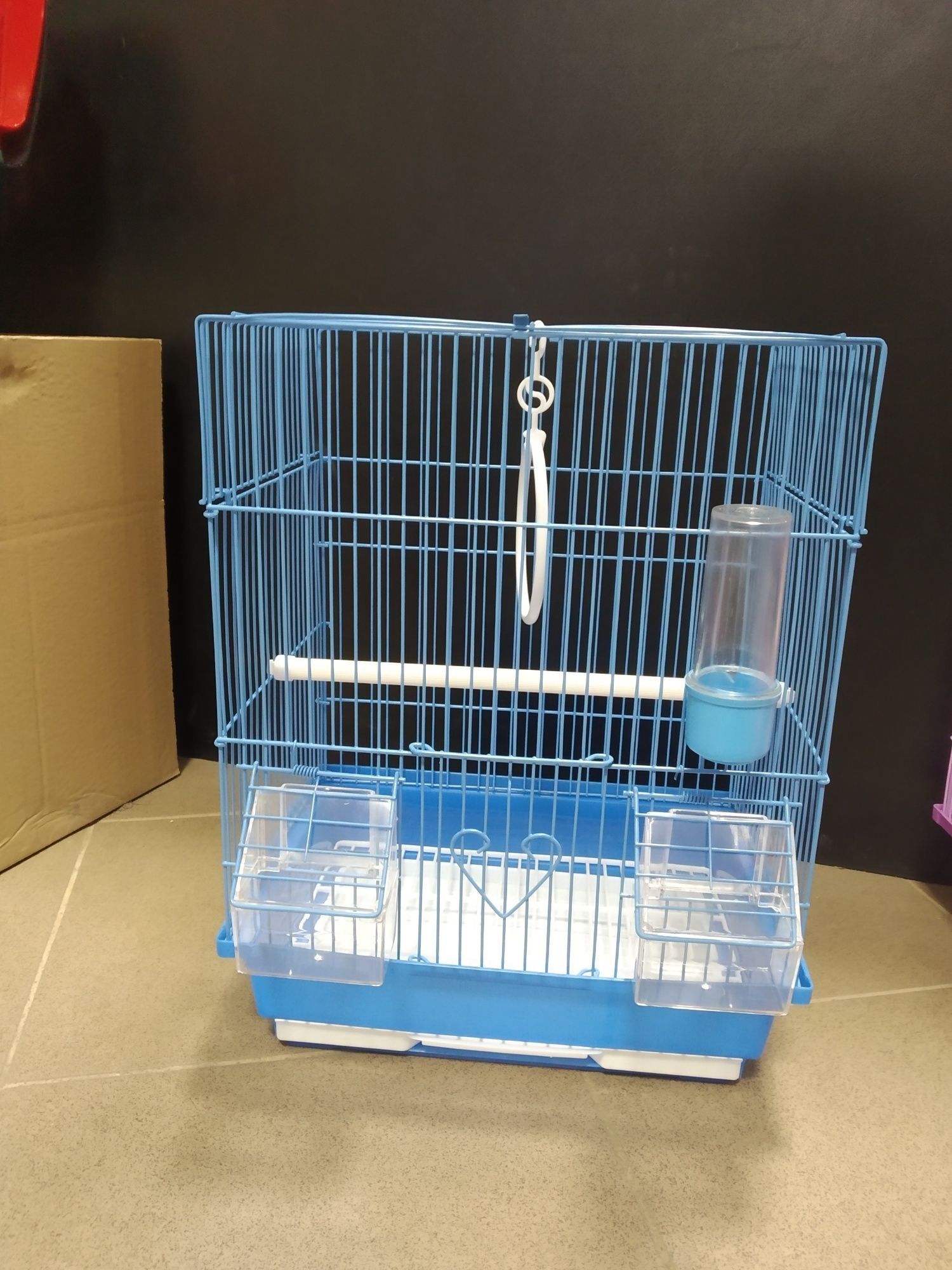 Нови!Клетка,кафез за птици(канар, папагал)38×29,5×22