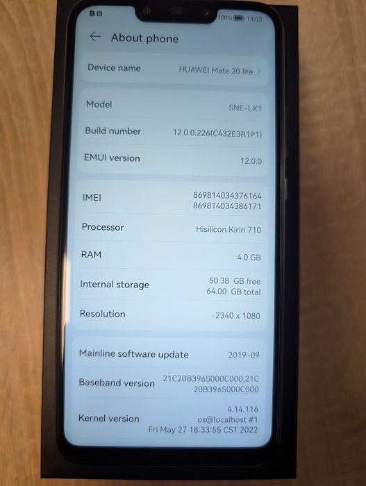 Huawei Mate 20 lite